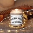 thumbnail image 4 of Scent Soy Candle 9oz Unique Gift idea, In the gentle flicker of this candle, 4 of 5