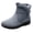 Gray, variant on Lined Round Toe Ankle Boots For Women Winter Warmth Casual Outdoor Indoor Walking Synthetic Material Rubber Sole