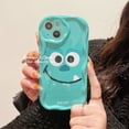 thumbnail image 1 of Redmi A1 12C Note 12 11 10 9 Pro 10C 12 4G 10 9A 9T 9C Xiaomi Lite Poco X3 3D Wave Cute Monster Funda Creativa De Protección Suave Cubierta Trasera, 1 of 4