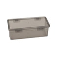 thumbnail image 2 of Clear Pencil Box - Extra Large Capacity Plastic Pencil Case with Snap-Tight Lid Stackable Design, 2 of 8