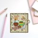 thumbnail image 4 of Troqueles para arte con café latte, troqueles para hacer tarjetas con forma de taza de café, plantillas para troqueles de metal, troqueles para tarjetas, álbumes de recortes, plantillas para repujado., 4 of 9