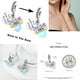 thumbnail image 3 of Charms Lindo Brillo Ojos Azules Rosa 925 Plata Esterlina Encantos Ajuste Original Mujeres Pulsera Diy Océano Infinito Cuentas Para Colgante Collar Fabricación De Regalo, 3 of 4