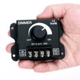 thumbnail image 4 of 1 Pièce PWM 12V 24V 30A/720W Contrôleur de Gradateur LED pour Bande LED Unicolore Lampe Ruban Lumière Bouton Noir Contrôle Luminosité Kuyhfg Bienvenido a Kuyhfg, 4 of 5