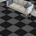 thumbnail image 3 of Achim Nexus Self Adhesive Carpet Floor Tiles - 12 Tiles/32.3 sq Ft., 19.7" x 19.7", Smoke, 3 of 4