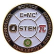 thumbnail image 1 of STEM Education Lapel Pin, Youth Enrichment Award, 1 Inch, 1 of 4