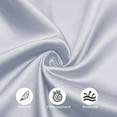 thumbnail image 6 of 30 Pack Ivory Satin Napkins 17 x 17 Inch, Square Soft Table Dinner Napkins for Weddings Banquets Parties, 6 of 7