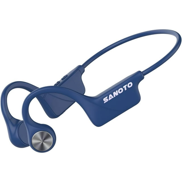 Auriculares de conducción ósea SANOTO Bluetooth 5.3 IPX5 impermeables