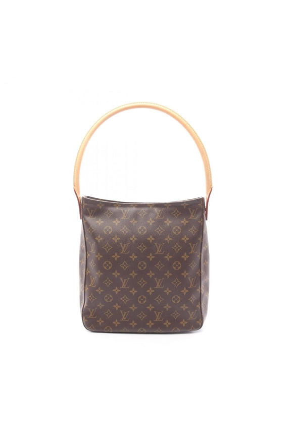 Pre-Owned Louis Vuitton Looping GM Shoulder Bag/Handbag in Coated Canvas and Leather with...