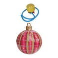 thumbnail image 4 of Bola inflable navideña grande BLESIY PVC Cuadrícula roja, 4 of 8