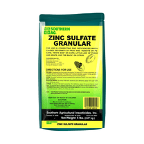 Zinc Sulfate Granular - Corrects Zinc Deficiencies That Causes Fruit Deformities - 5 lb Bag by Southern Ag