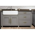 thumbnail image 2 of Utopia Alley 25pcs Steffi Pull Handle - Decorative Cabinet Drop Pull Handles- Vintage Cabinet Hardware with Hand Finished Polished Gold - Metal Drawer Pull Handle, 2.5" Center to Center, 2 of 5