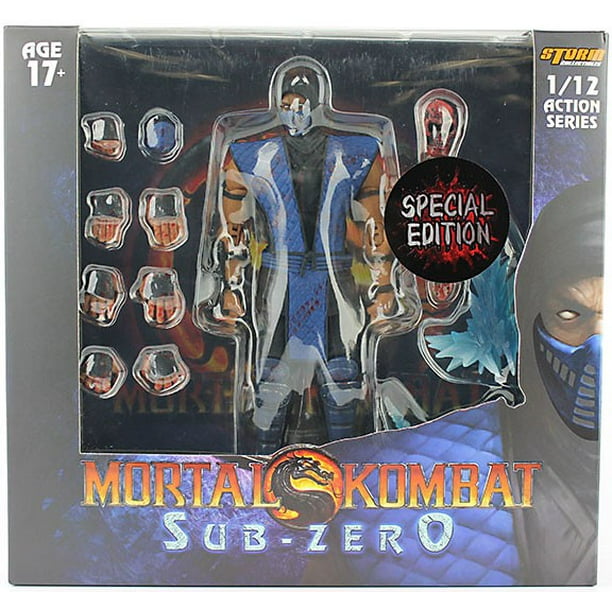 Mortal Kombat Sub Zero Action Figure Special Edition Walmart Com