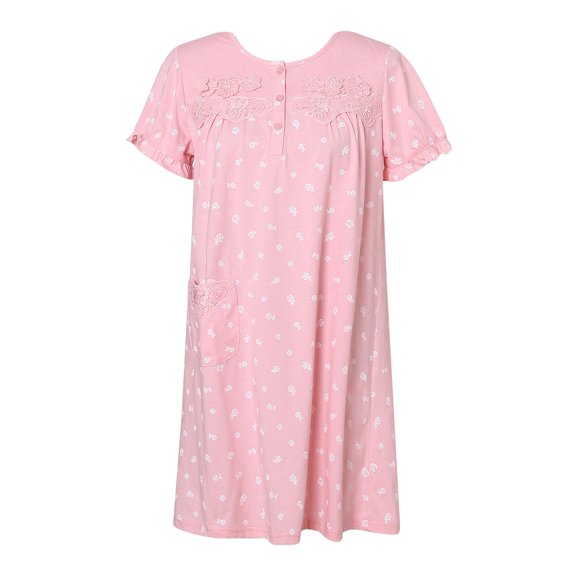 Richie House Women's Knit Dress Pajama Sleepwear RHW2376