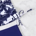 thumbnail image 4 of HUAXUN Plus Size Tankini Swimwear Y2k Swimsuit Tummy Control Swimsuits for Women Drawstring Backless Design Beachwear 2 Piece Swimsuit Tummy Control Bathing Suit, 4 of 8