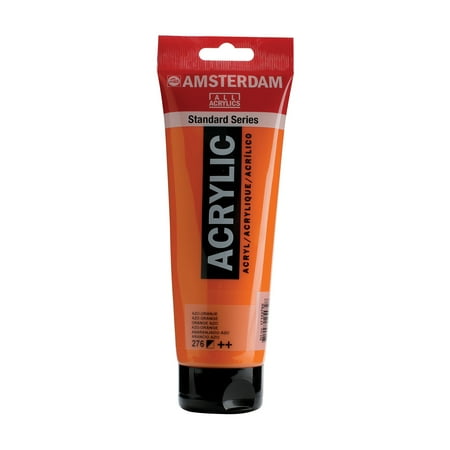 UPC: 8712079254728 | Amsterdam Standard Series Acrylic Paint 250ml Azo Orange
