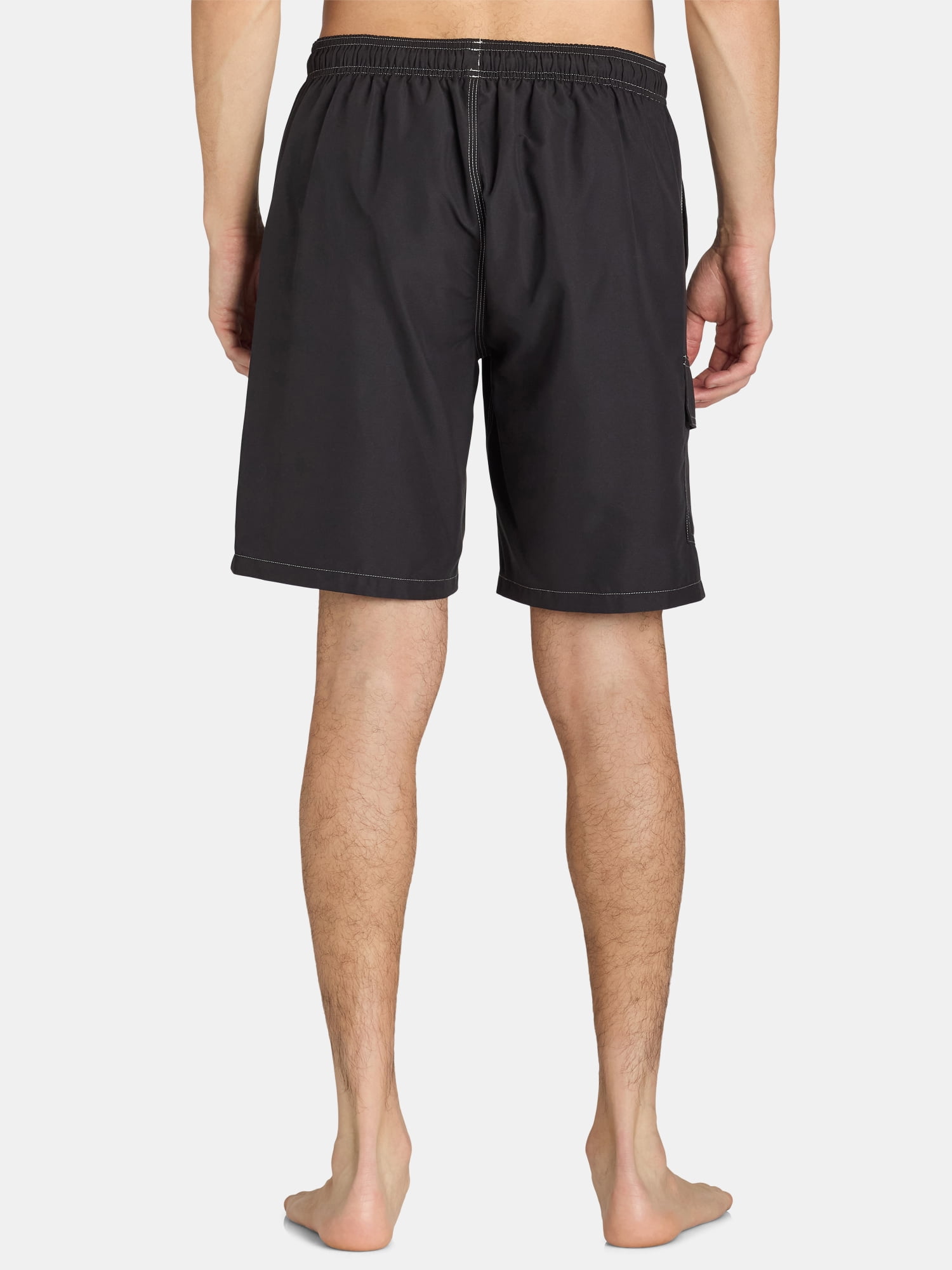 George Men's & Big Men's Cargo E-Board Shorts, 9" Inseam, Size S-3XL