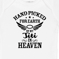 thumbnail image 4 of Inktastic Handpicked for Earth by My Titi in Heaven with Angel Wings Boys or Girls Baby Bodysuit, 4 of 5