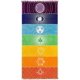 thumbnail image 1 of Tela de microfibra de algodón Bohemia India Mandala manta de playa 7 chakras arco iris tapiz de pared baño toalla de playa estera, 150 x 75 cm oso de fresa Electrónica, 1 of 5