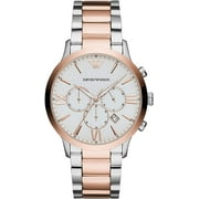 Emporio Armani Giovanni Chronograph White Dial Men's Watch AR11209