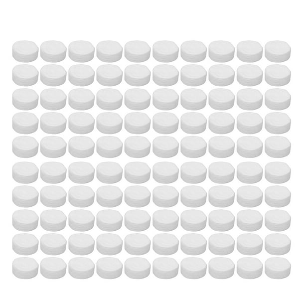 Papel de Máscara Facial, Máscara Facial de Algodón Puro 100pcs de Cuidado de la Piel Desechable Cosmético para el Hogar