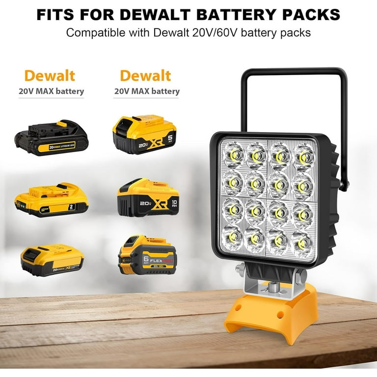 AnTom LED Work Light 48W 4800LM LED Flood Light for Outdoor and