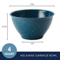 thumbnail image 3 of Rachael Ray Kitchenware Garbage Bowl, Marine Blue, 3 of 8