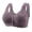 Purple, variant on Jelly Bras For Women Womens Front Bra For Elderly Skin Friendly Comfort Fashion Casual White 36-50