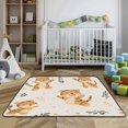 thumbnail image 3 of WOBOGO Cute Smile Jumping Tiger Baby Playmats Extra Large Waterproof Rollable Activity Pads for Toddlers 50×50inch, 3 of 7