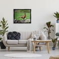 thumbnail image 5 of Stupell Industries Pheasant Strolling Lush Grassland Rural Nature Landscape Photograph Jet Black Floating Framed Canvas Print Wall Art, Design by James Dobson, 5 of 5