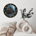 thumbnail image 6 of Fantasy Castle Wall Clock with Enchanted Forest Design 10-Inch Silent Wooden Wall Clock, Battery Operated (AA Batteries Not Included), Artistic Home Decor, 6 of 7