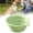 Green, variant on Collapsible Silicone Pet Bowls, BPA Free Dishwasher Safe Foldable Travel Food Water Bowl with Carabiners, Portable Feeding Dish for Dogs Cats Outdoor Camping Hiking