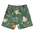 thumbnail image 2 of Kids' Beach Pants Comfortable Swim Trunks Chickens and Flowers Pattern Shorts for Pool Vacation and Lounge Wear 5T, 2 of 8