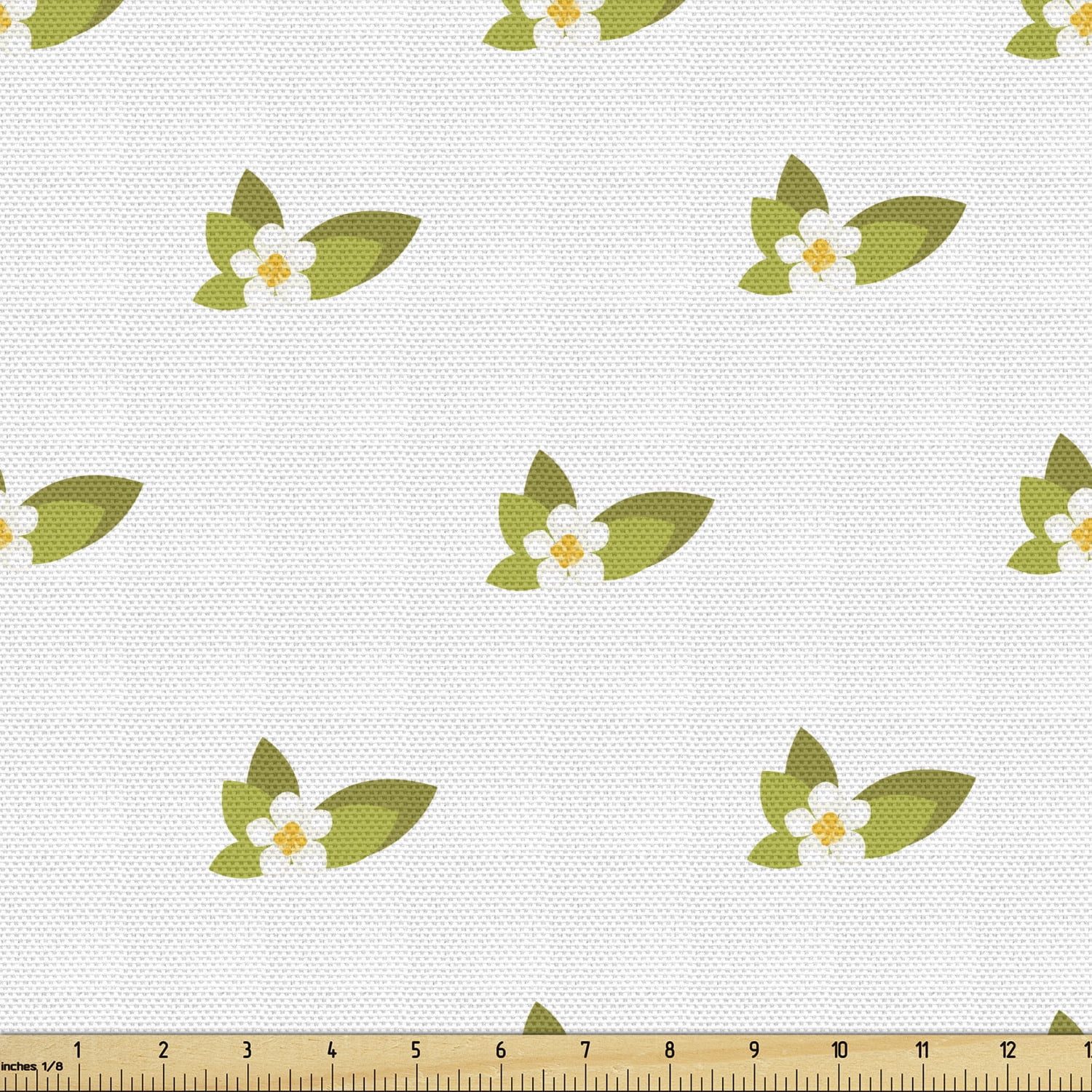 Jasmine Fabric by the Yard Upholstery Continuous Pattern with Minimal