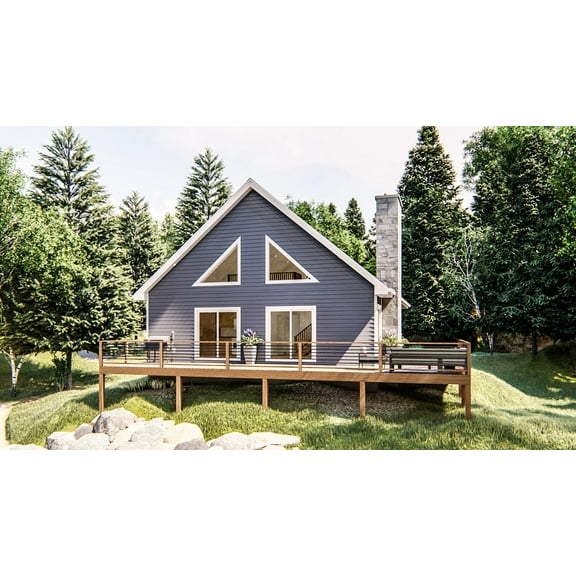 Advanced House Plans: Builder Ready Blueprints | Bellwood 29743 | Cabin Plan