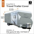 thumbnail image 3 of Classic Accessories Over Drive PolyPRO™3 Deluxe Travel Trailer Cover or Toy Hauler Cover, Fits 15' - 18' RVs, 3 of 9