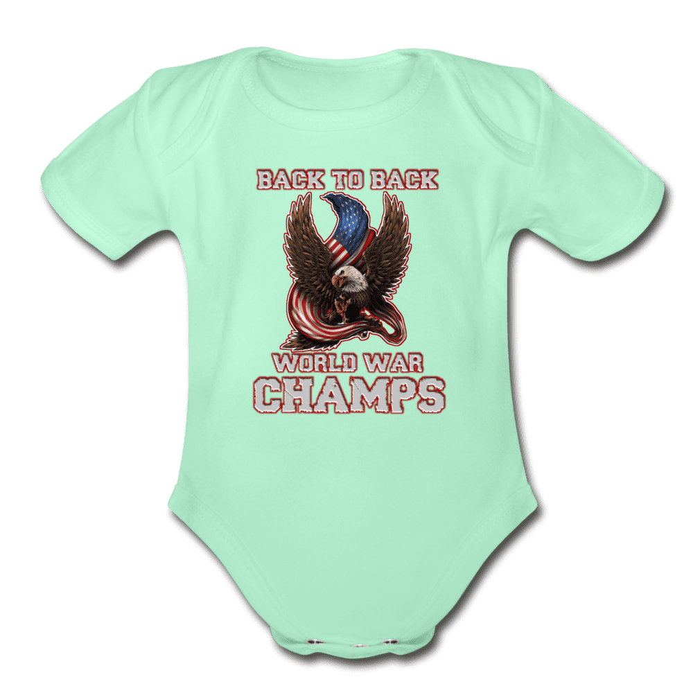 Baby Boy Girl Long Sleeve Jumpsuit Back to Back World War Champs-1 Infant Long Sleeve Romper Jumpsuit