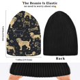 thumbnail image 5 of joogoo Cute Dog and Bones Beanie Hats Cuffed Winter Warm Knit Thick Beanies, 5 of 7