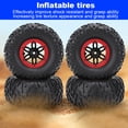 thumbnail image 4 of Zyyini 2.2inch Inflatable Tire Upgrade Spare Parts for Four-Wheel-Drive 1/10 RC Car Model,Tire,Inflatable Tire, 4 of 8