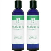 Master Massage 8 oz Refreshing Massage Oil, 2-Pack