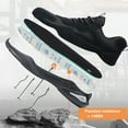 thumbnail image 4 of Safety Trainers Men Women Safety Shoes Lightweight Steel Toe Cap Trainers Non Slip Work Shoes Breathable Work Trainers, 4 of 7