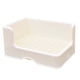thumbnail image 2 of Caja de arena para conejos, inodoro para hámster, chinchilla y conejo Blanco, 2 of 9