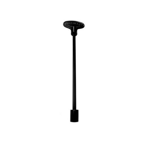 8 in. Universal Gas Valve Key, Flat Black