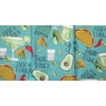 thumbnail image 2 of Taco's and Tequila Vinyl Flannel Backed Tablecloth (60 Round), 2 of 4