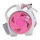 thumbnail image 4 of Carro portamangueras de jardín multifuncional que ahorra espacio, juego de carro para tuberías de agua telescópico Rosa, 4 of 9
