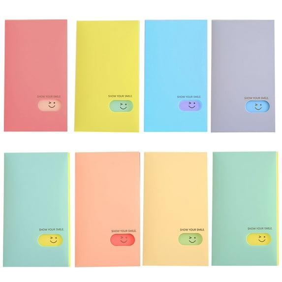 Hariumiu Business Card Book Holder, Portable Business Name ID Credit Card Holder Rack Book Case Organizer Card Photocard Photo Album
