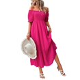 thumbnail image 1 of Nouvelles Robes de Plage Mode Col slim pour les Vacances d'Été, 1 of 4