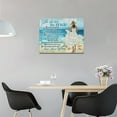 thumbnail image 6 of Inspirational Beach Bathroom Wall Art Ocean Seashell Starfish Painting Coastal Beach Blue Bathroom Pictures Wall Decor Girl Seascape Canvas Prints Modern Home Framed Artwork Home Decor 16"x12", 6 of 6