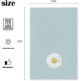 thumbnail image 3 of Daisy Bathroom Decor, Daisy Kitchen Towels, Dish Towels Decor Set of 4, This is Us, Enjoy The Little Thing, Absorbent Drying Cloth Hand Towels Tea Towels for Bathroom, 18 x 26 Inch, 3 of 6
