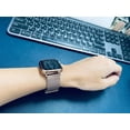 thumbnail image 5 of Kit de 2 Correas metálicas para apple watch de 40mm + Protector lateral de pantalla. Mamá Pulpo  Milanese mica completa, 5 of 5