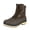 【Brown】, variant on Men's Waterproof Insulated Snow Boots, Zipper Closure, Warm Winter Outdoor Boots for Hiking, Ice Fishing, Work, Hunting, Cold Weather Adventures
